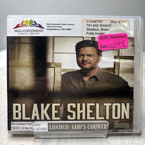 Blake Shelton – Fully Loaded God’s Country CD 2019 Country Music - Picture 1 of 5